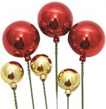Gold and Red Balls on Picks